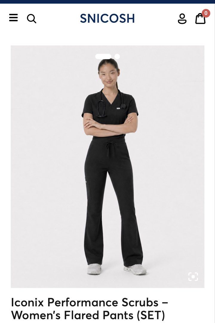 Snicosh Flared Scrubsuit (Category: Sets or Coordinates) located in Padre Garcia. Submitted by chelle1313 (Listing ID 1468078447, Image 1). Description: .