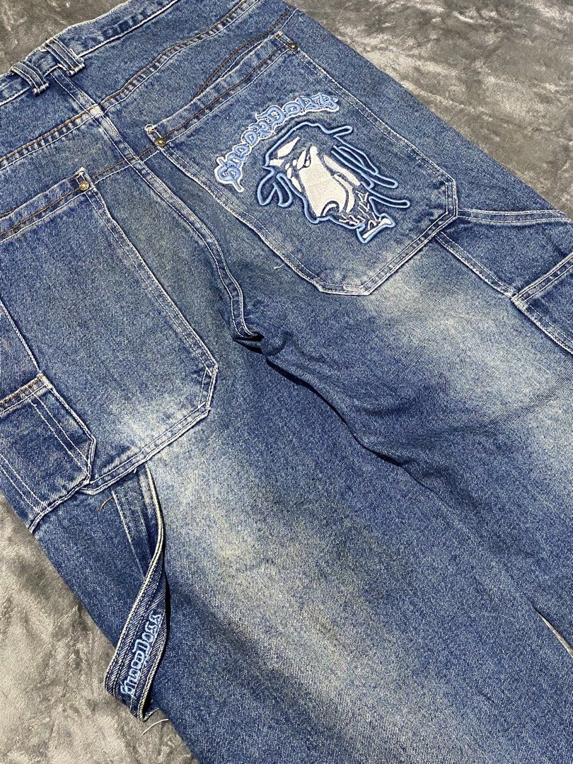 SNOOP DOGG carpenter pants (Category: Jeans) located in Iloilo. Submitted by s4int_1ceman (Listing ID 1468083185, Image 3). Description: Dimes: 33w 43l 13t 9h Issue: Random tag only also needs wash.