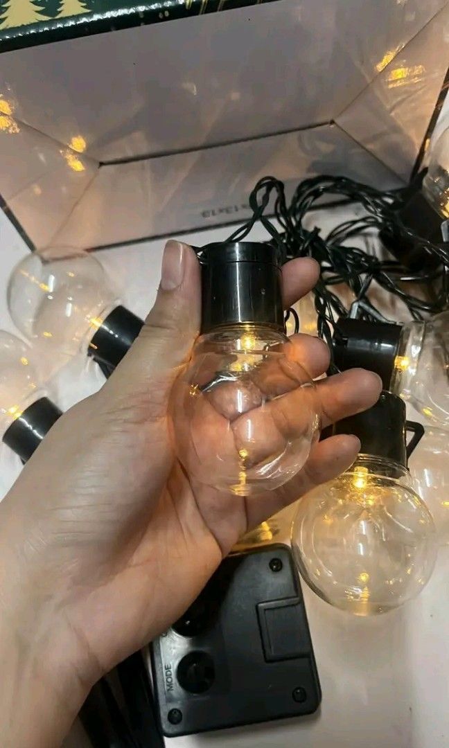 Solar Bulb String Lights (Category: Announcements) located in Quezon City. Submitted by anghies_shop (Listing ID 1468162094, Image 1). Description: .