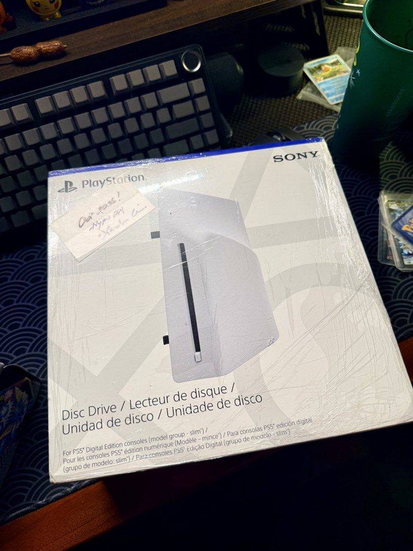 Sony PlayStation 5 Slim Disc Drive (Category: PlayStation) located in Manila. Submitted by limxander (Listing ID 1468189165, Image 1). Description: - Compatible with PS5 Slim Digital Edition consoles (group models) - 100% brand new and never opened - Factory plastic wrap still intact on packaging - Easily upgrade your digital console to play physical disc games - Meetup or shipping options available For sale: Playstation 5 Disc Drive worth 7,995p