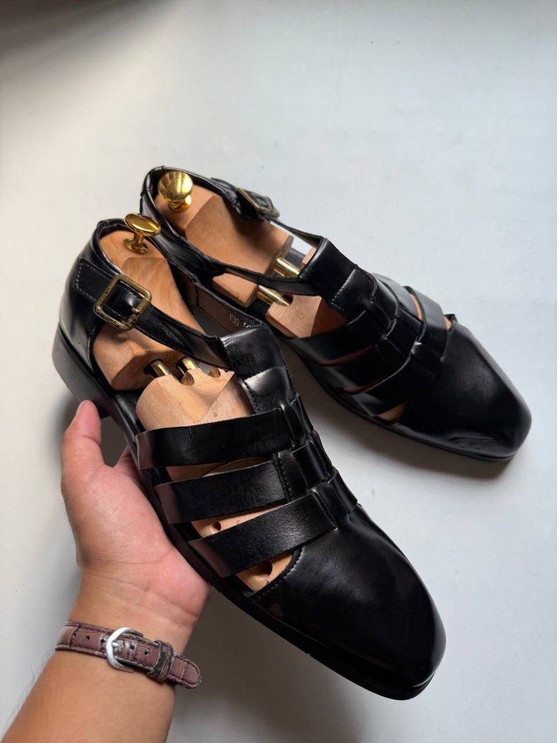 Spain Fisherman Sandals (Category: Slippers & Slides) located in Cagayan de Oro. Submitted by thrift_crate.ph (Listing ID 1468223498, Image 3). Description: sᴘᴀɪɴ sᴜᴍᴍᴇʀ sᴀɴᴅᴀʟs 𝟷𝟸ᴜs / 𝟹𝟶ᴄᴍ / 𝟺𝟼ᴇᴜ 𝐒𝐢𝐳𝐞: 12US / 30cm 𝐂𝐨𝐧𝐝𝐢𝐭𝐢𝐨𝐧 𝐫𝐚𝐭𝐞: 10/10 𝐂𝐨𝐥𝐨𝐫 𝐫𝐚𝐭𝐞: 10/10 Issue/s: NO ISSUES.