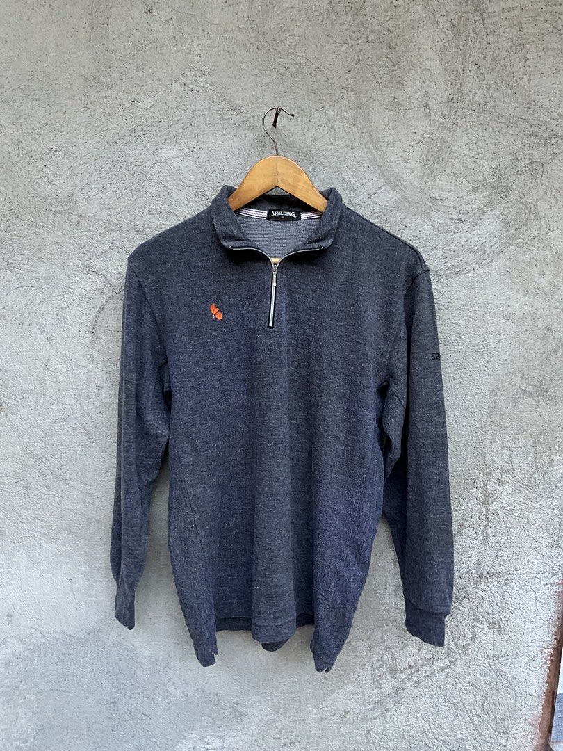 Spalding q zip jacket (Category: Coats, Jackets and Outerwear) located in Polangui. Submitted by thruftgineer (Listing ID 1468229344, Image 1). Description: .