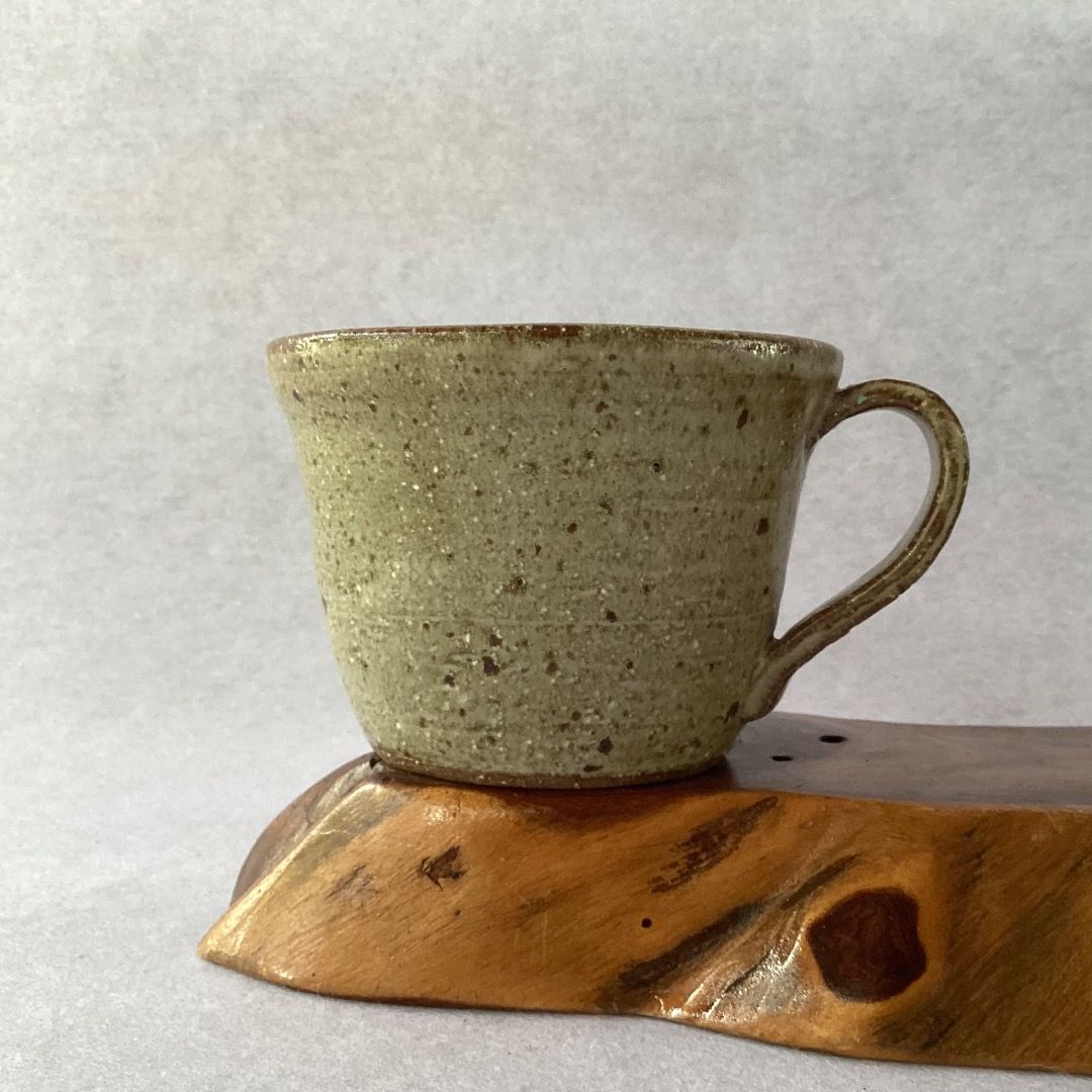 Speckled Stoneware Cup; signed (Category: Coffee & Tea Tableware) located in Davao. Submitted by eclectic1925 (Listing ID 1468164252, Image 1). Description: Php150 Speckled Stoneware Cup; signed H: 2.5 inches L: 3.5 inches Please REVIEW PHOTOS We use 100% repurposed packaging materials SF starts at Php70 via Flash Express First to pay.