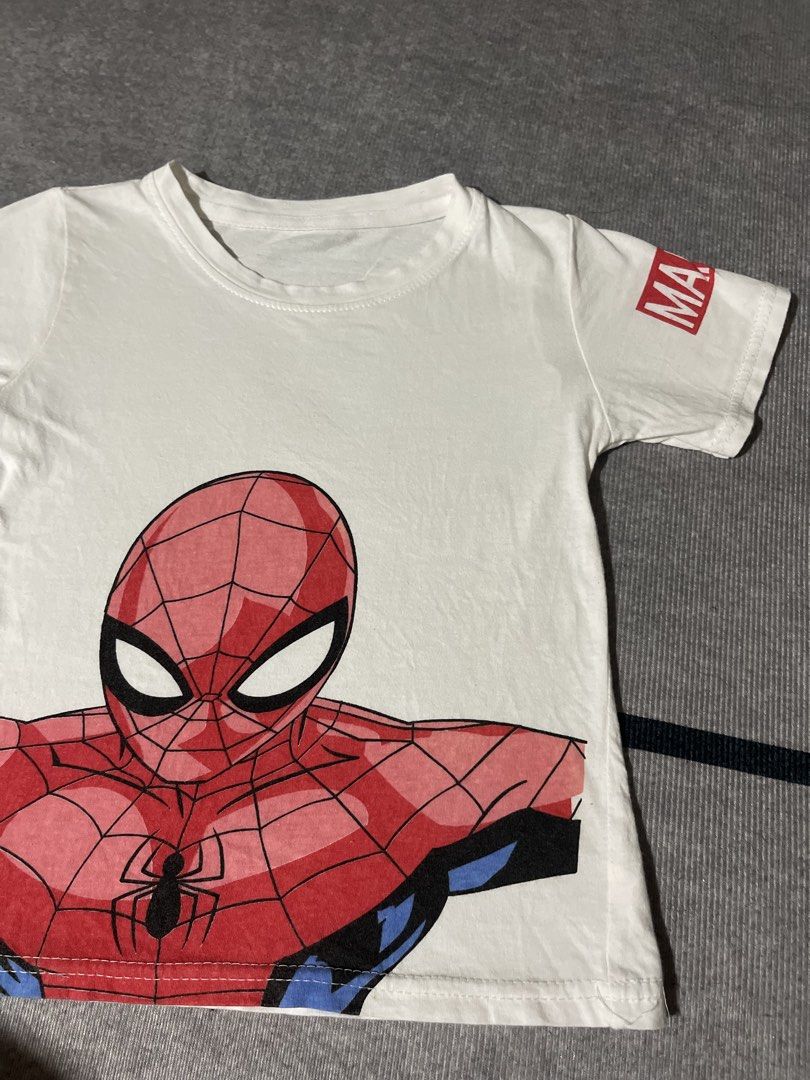 Spiderman shirt (Category: Babies & Kids Fashion) located in Manila. Submitted by _eahmczz (Listing ID 1468264671, Image 3). Description: Fit to 1-3yrs old.