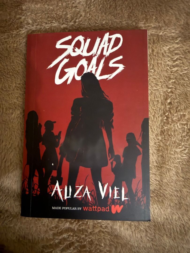Squad Goals by Aliza Viel (Category: Storybooks) located in Manila. Submitted by bellevuebooks (Listing ID 1468269534, Image 1). Description: Squad Goals novel written by Aliza Viel. Popular story originally published on Wattpad. Softcover paperback format. Clean pages, ready for the next reader..