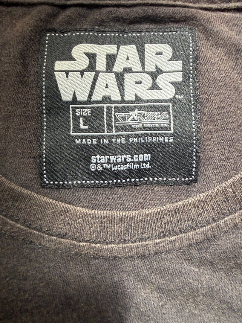 Star Wars Graphic T-Shirt (Category: Tshirts & Polo Shirts ) located in Manila. Submitted by russdgzmn (Listing ID 1468224585, Image 2). Description: Star Wars Shirt (Good Condition) - Size: Large - PM For Dimes - Slightly Fade na pero Good condition Open for Negotiable :) Meetup - Ever Gotesco, Commonwealth, QC - Meralco, Commonwealth, QC For Delivery - Lalamove (Note: Buyer/Customer shoulder for payment fee) Mode Of Payment - Cash on Delivery -