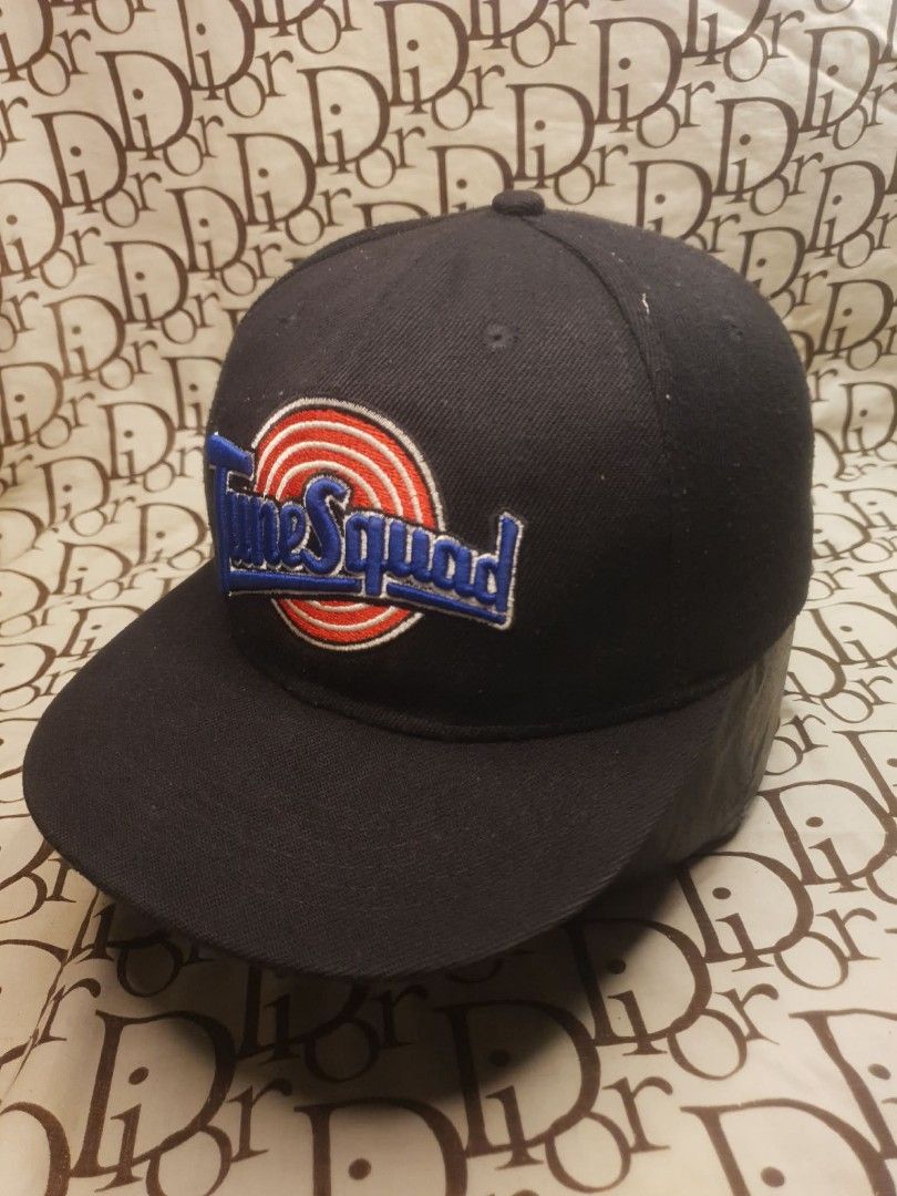 STARTER SPACE SNAPBACK CAP (Category: Caps & Hats) located in San Fernando. Submitted by _jaximus (Listing ID 1468217606, Image 2). Description: - Official Starter x Tune Squad merchandise - Classic black snapback with embroidered front logo - Adjustable plastic snap closure for a custom fit - Features authentic holographic sticker on the brim and branded interior taping - Cotton blend material with a clean, fresh sweatband.