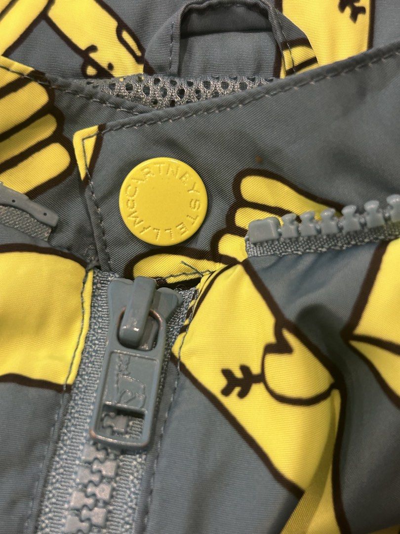Stella McCartney Kids jacket 4 years old (Category: Babies & Kids Fashion) located in Taguig. Submitted by ommoommohome (Listing ID 1468174530, Image 3). Description: Like new with one issue: no hoodie. But the jacket is still in very good condition. And since the hoodie is detachable, the jacket works well without it. Fits up to 7 years old. With cozy sleeve thumb holes. Color rate: 10/10 Authentic. Gcash payment Pick up in BGC.