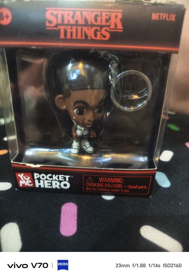 Stranger Things pocket heto Lucas (Category: Figurines & Statues) located in Manila. Submitted by ionnie (Listing ID 1468201311, Image 1). Description: brand-new po na stock lang.