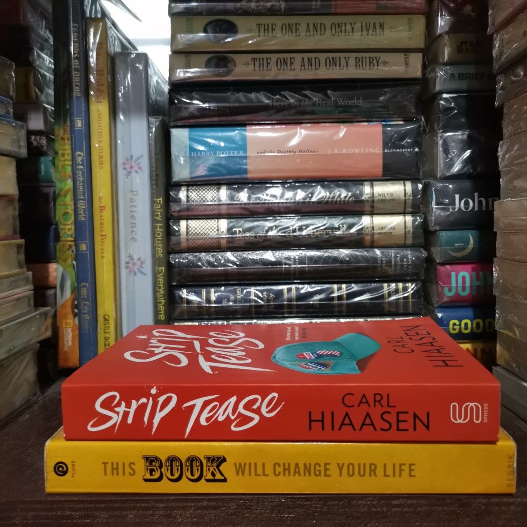 Strip Tease by Carl Hiaasen [authentic] (Category: Storybooks) located in Zamboanga. Submitted by papelatpangarap (Listing ID 1468094043, Image 3). Description: .