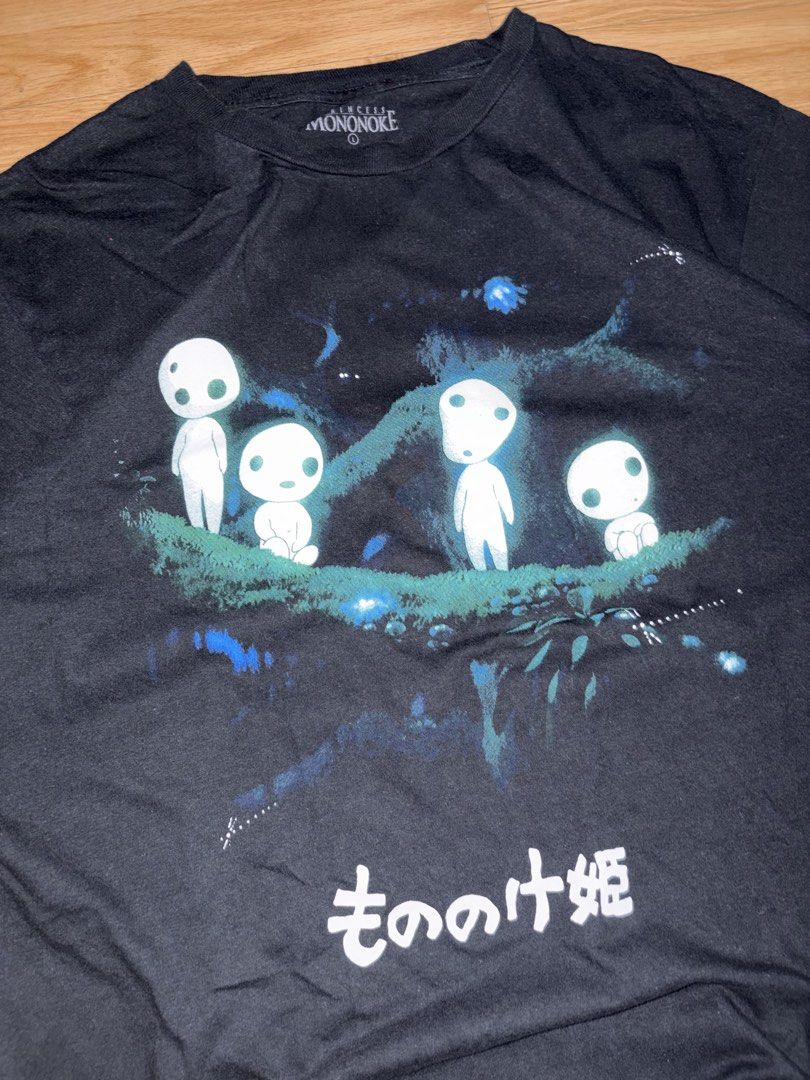 Studio Ghibli Princess mononoke shirt (Category: Tshirts & Polo Shirts ) located in Paranaque City. Submitted by uw4kk (Listing ID 1468249585, Image 2). Description: Measurements are shown in the photo .