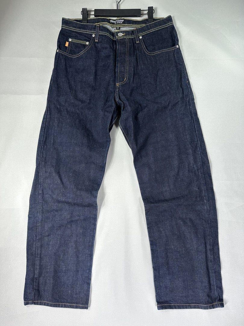 Stussy Rough & Rugged Workwear Jeans (Category: Jeans) located in Cabanglasan. Submitted by thefashiongarage.co (Listing ID 1468071448, Image 3). Description: Title - Stussy x Rough & Rugged Workwear Model/Name - Vintage Stussy Size on Tag - 34 Conditiion - Excellent Condition with no major issue Category- Casual/Streetwear Fitting - Straight Cut Made in - U.S.A Material - 100% Cotton Color - Denim Blue Design - Year - 2000 Inclusion - None Note 
