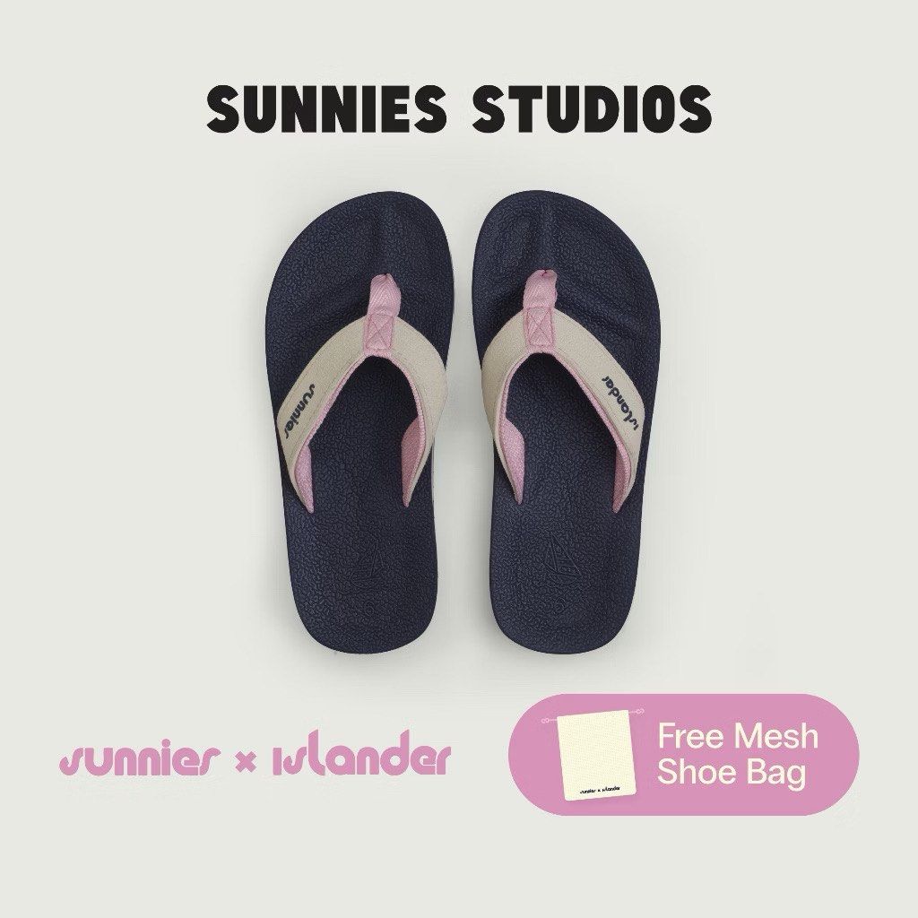 Sunnies Studios x Islander in Alon (No Mesh Bag) (Category: Slippers and slides) located in Caloocan City. Submitted by ishmads (Listing ID 1468253402, Image 1). Description: Sunnies Studios x Islander in Alon Unused NO Mesh Bag included (just slippers) SIZE 6 rfs: i just wanted the mesh bag 😅 lalamove onli gcash/maribank.