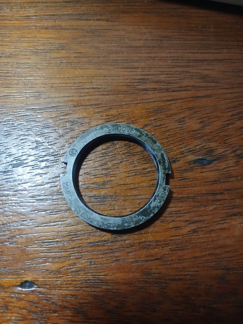 Suntour NJS fixed gear lockring (Category: Bicycles) located in Manila. Submitted by ntlstr4915239 (Listing ID 1468244383, Image 1). Description: Pureza, Manila Pureza Manila Suntour NJS stamped lockring just as good as DuraAce lockring Php 700, baratin mo, magiging sarcastic ako sayo Pureza, Manila Pureza, Manila.