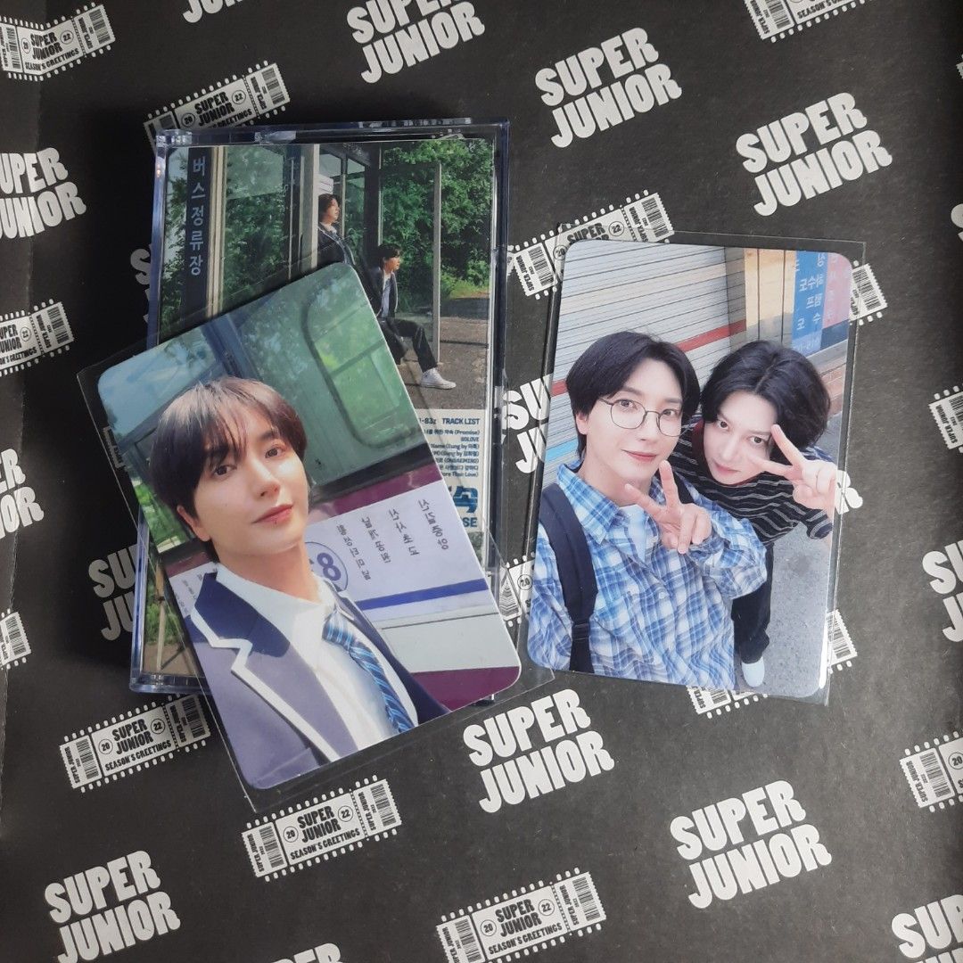 Super Junior 83z Promise Casette COMPLETE (Category: K-Wave Merchandise) located in Manila. Submitted by elley_ph (Listing ID 1468171608, Image 1). Description: COMPLETE INCLUSIONS w Photocards LAST PRICE SHOWN. Onhand, no to sensitive will ship agad via JnT.