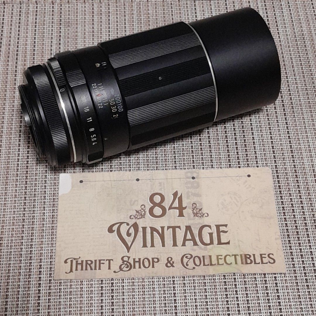 Super-Multi-Coated TAKUMAR 1:4/200 (Category: Vintage Collectibles) located in Las Pinas. Submitted by 84vintage (Listing ID 1468102742, Image 1). Description: Actual photos posted. Please examine them carefully as they are part of the description. --📌 MUST READ Before Dealing with us 📌-- ⚠️Price is posted. No lowballs please. ⚠️Vintage items are only sold As Is Where Is. If you want new items without any flaws, you can buy at the mall. Please 