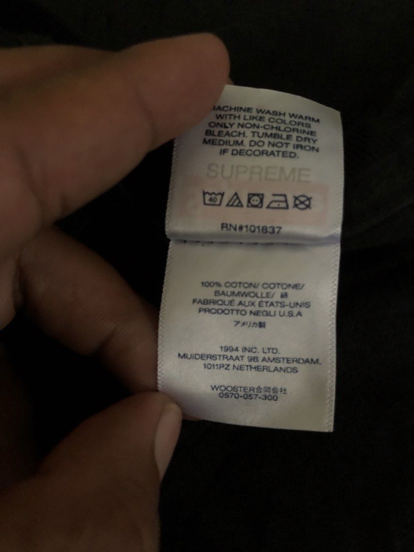 Supreme Arabic Logo Tee (Category: Activewear) located in Ormoc. Submitted by lunzagalan01366 (Listing ID 1468102591, Image 3). Description: Supreme Arabic Logo Tee Good As new 10/10 Size: L on Tag FreshFromBale NeedWash UnliVouch VisayaLocation DM📩.