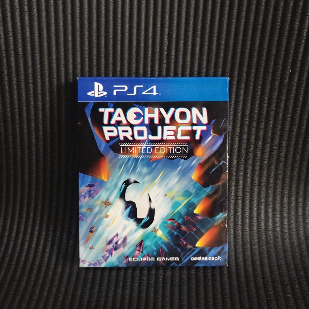 Tachyon Project Limited Edition PS4 Game ( 0761/2000) (Category: PlayStation) located in Quezon City. Submitted by shopme_gadget30 (Listing ID 1468132934, Image 1). Description: kindly read the details first for sale fixed price mint condition tested and working with Case and disc game with limited edition certificate (0761/2000) with soundtrack disc (Sealed) with Game manual compatible to ps4 /ps5 console R3 Region Good for Collection qc area me