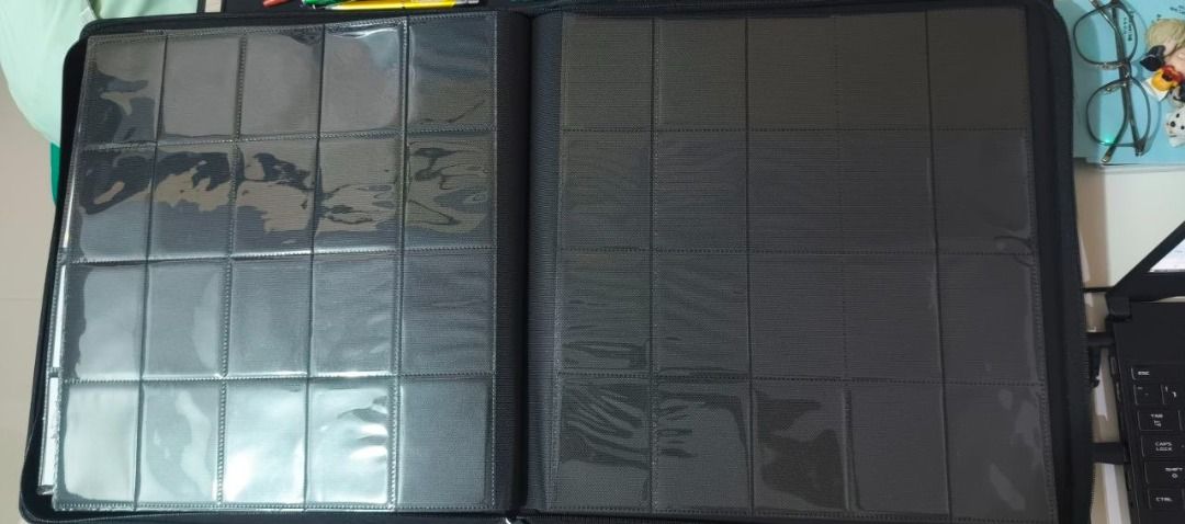 TCGPRO Card Binder (Category: Trading Cards Accessories) located in Manila. Submitted by chaelseb (Listing ID 1468171651, Image 1). Description: 4x20 Slot side pocket - 1280 slots.