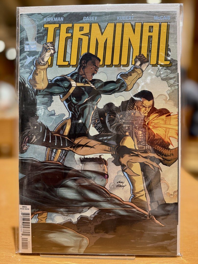 Terminal #1 Comic Book Cover A (Category: Comics & Manga) located in Manila. Submitted by jbmramil (Listing ID 1468195855, Image 1). Description: Terminal # 1 Cover A, First Print VF/NM condition, unread PHP 450 Payment options: GCash, Maribank or BPI QR. Payment must be made within 24 hours of reserving/placing dibs, otherwise the books will go to the next dibber. Location: San Andres Bukid, Manila (near Taft/Makati CBD) or San Juan/Greenhills (