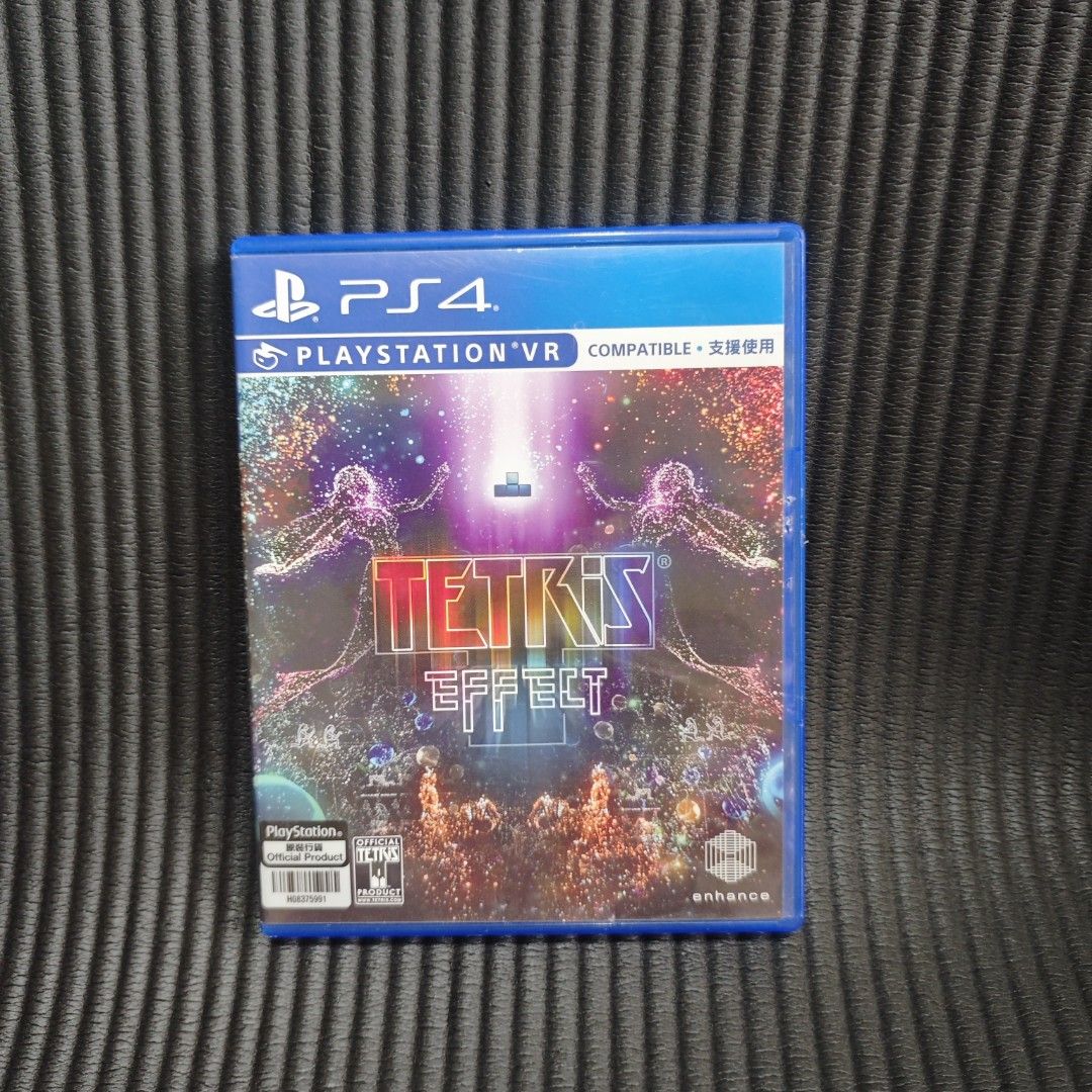 Tetris Effect PS4 VR Game (R3) (Category: PlayStation) located in Quezon City. Submitted by shopme_gadget30 (Listing ID 1468129151, Image 1). Description: kindly read the details first for sale fixed price good condition tested and working with Case and disc game compatible to ps4 VR Game R3 Region qc area meet up: sm north shipping fee must shoulder by the buyer via lalamove or grab payment: bdo/gcash happy gaming everyone.