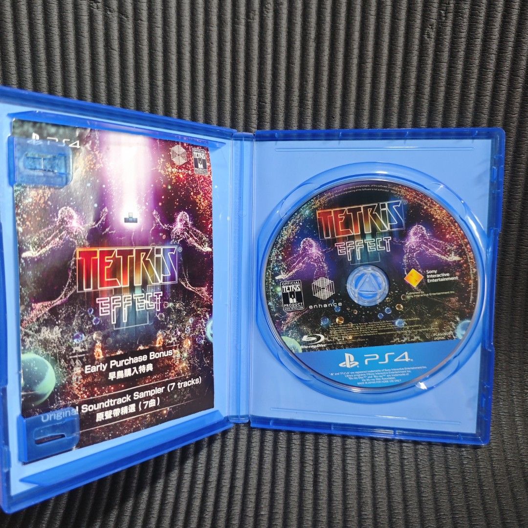 Tetris Effect PS4 VR Game (R3) (Category: PlayStation) located in Quezon City. Submitted by shopme_gadget30 (Listing ID 1468129151, Image 2). Description: kindly read the details first for sale fixed price good condition tested and working with Case and disc game compatible to ps4 VR Game R3 Region qc area meet up: sm north shipping fee must shoulder by the buyer via lalamove or grab payment: bdo/gcash happy gaming everyone.