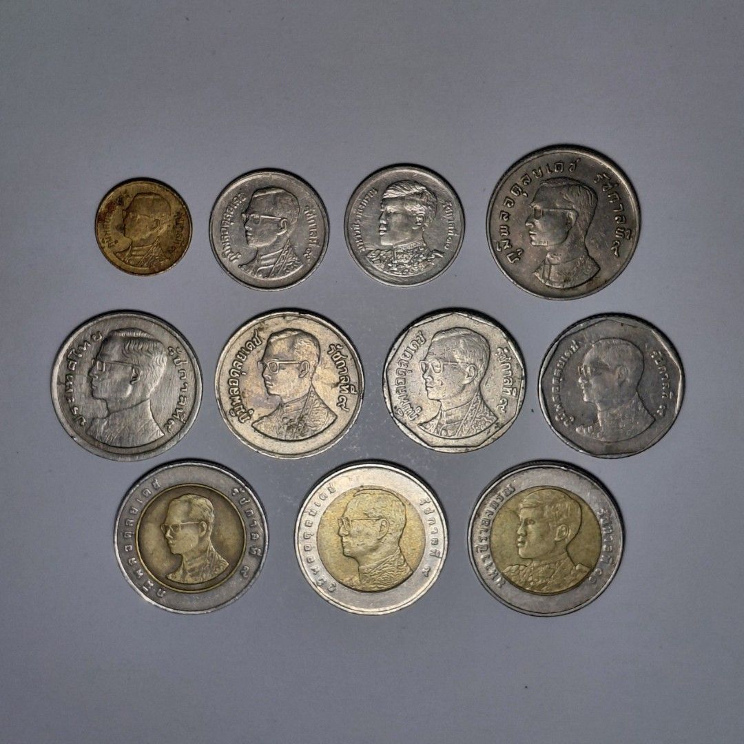 Thaliand Coin Set (Category: Currency) located in Tagbilaran City. Submitted by bennycollectibles (Listing ID 1468144327, Image 1). Description: •Add an additional 150 for shipping.