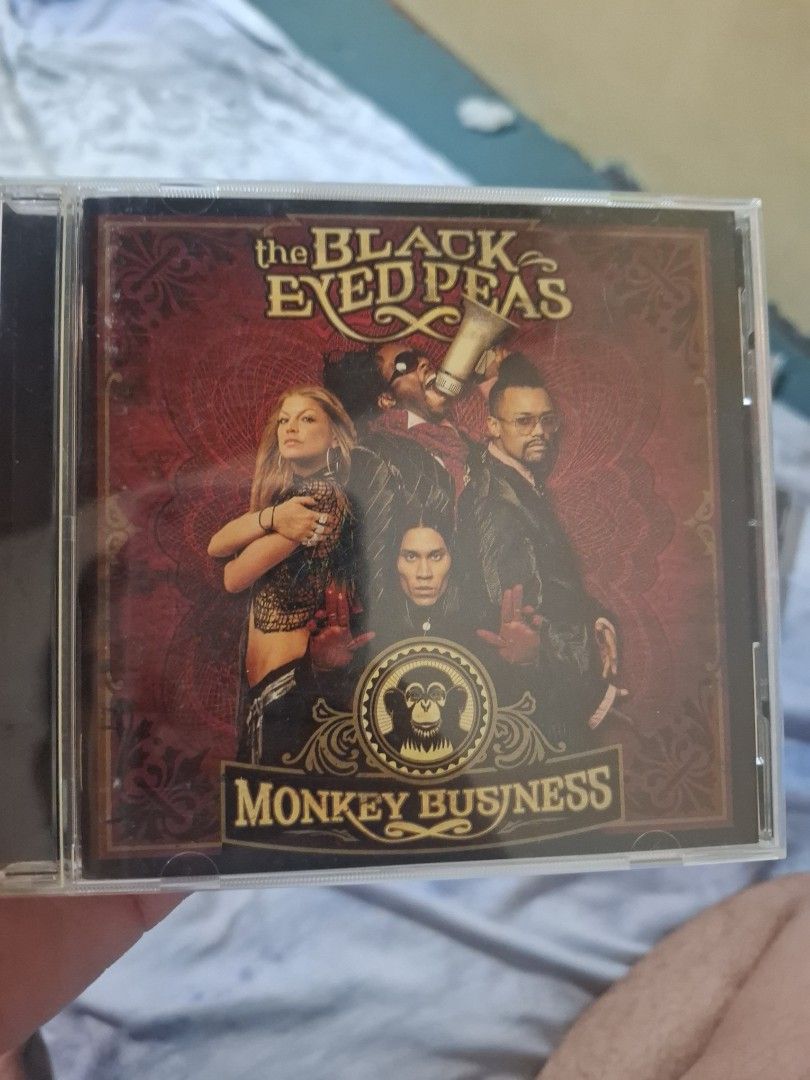 The Black Eyed Peas Monkey Business CD (Category: CDs & DVDs) located in San Jose del Monte. Submitted by youweiner48495 (Listing ID 1468140847, Image 1). Description: - Original The Black Eyed Peas Monkey Business Japan audio CD - Includes jewel case, original artwork booklet, and back tracklist insert no obi - Clean disc surface with no major scratches, plays without skipping - Features iconic 2000s hits like 'Pump It' and 'My Humps' - Perfect 