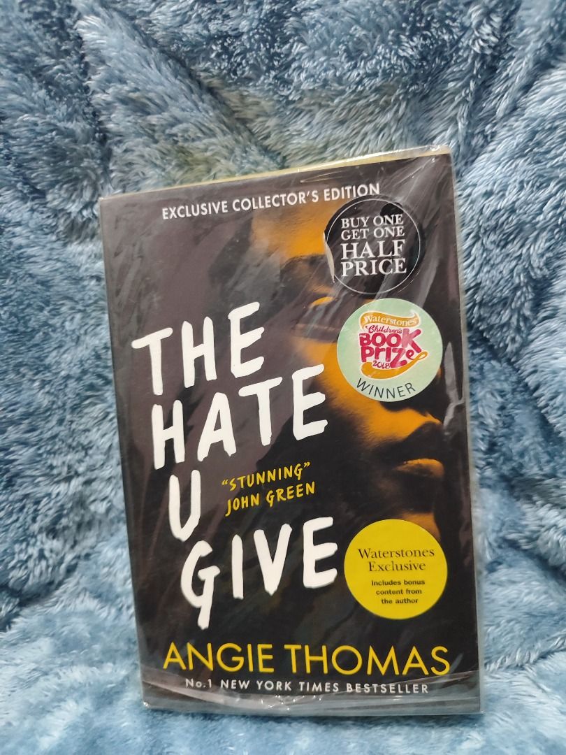 The Hate U Give by Angie Thomas Paperback Yellow Sprayed Edge (Category: Storybooks) located in Caloocan City. Submitted by silverflower-eca7 (Listing ID 1468260458, Image 1). Description: 💛 THE HATE U GIVE – ANGIE THOMAS 💛 A special-looking edition of the bestselling YA novel, featuring yellow sprayed edges! 📚 Details: Author: Angie Thomas Format: Paperback Feature: Yellow sprayed edges Condition: Sealed in plastic A great addition to any YA 