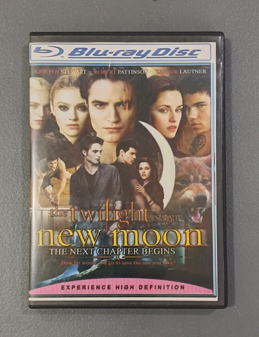 The Twilight Saga New Moon and Eclipse Blu-ray Copy DVDS (Category: CDs & DVDs) located in Bulacan. Submitted by honhonliz (Listing ID 1468074549, Image 2). Description: ₱100.00 each - Includes 2 Twilight movies: New Moon and The Twilight Saga 3 Eclipse - Genre: romantic fantasy / vampire fantasy - Format: Blu-ray Widescreen Edition (High Definition) - Complete with both original cases and discs - Great addition for any Twilight fan or movie coll