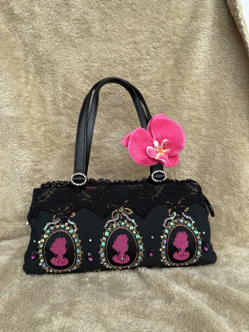 ThinkBee! Embroidered and beaded bag (Category: Shoulder Bags) located in Bocaue. Submitted by fkmndz.finds (Listing ID 1468169509, Image 2). Description: Like new with dust bag No flaws Nego price.