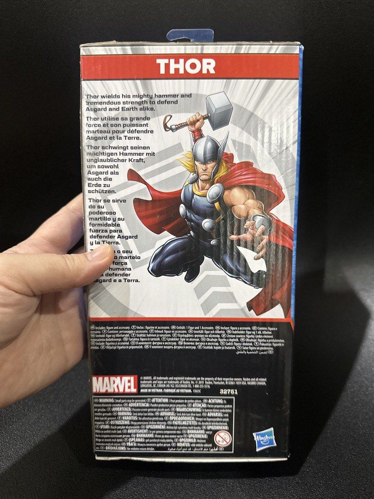 Thor (Marvel ) (Category: Figurines & Statues) located in Manila. Submitted by krystalchewey_ (Listing ID 1468122811, Image 2). Description: Bnew Actual Photo Posted 499php Hasbro THOR .