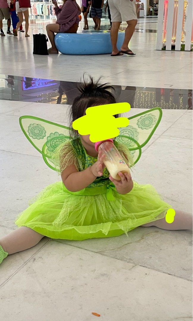 Tinkerbell Costume (Category: Babies & Kids Fashion) located in Naga. Submitted by anbl1004 (Listing ID 1468265354, Image 1). Description: 2-3 yrs old needs washed.