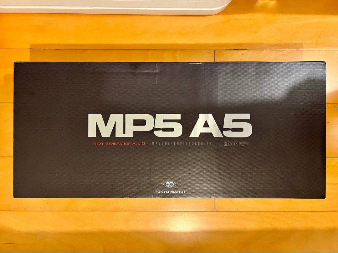 Tokyo Marui®︎ MP5 A5 Next Generation AEG (Category: Action & Battle Toys) located in Taguig. Submitted by dfreestyler (Listing ID 1468212657, Image 1). Description: ⭕️ TOKYO MARUI MP5 A5 (EBBR) Electric Blow Back Rifle ⭕️ Condition: NEW (No issue) ⭕️ Price: ₽38,000 ⭕️ Inclusions: 4 extra high capacity magazine + 2 batteries (8.4V 1600mah + charger. (All purchased in Japan) ⭕️ RFS: Decluttering ⭕️ Location: BGC Taguig 🎥 Reference: https://youtu.b