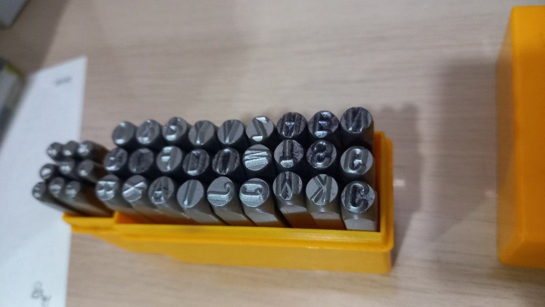 Tolsen letter and figure punch (Category: Craft Supplies & Tools) located in Quezon City. Submitted by fruitspunchsamurai14 (Listing ID 1468109869, Image 2). Description: .