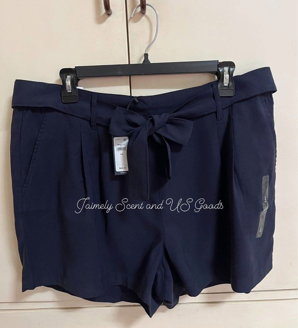 TOMMY HILFIGER FLEX PULL ON SHORT LARGE (Category: Shorts) located in Las Pinas. Submitted by jaimelyscent_ (Listing ID 1468119412, Image 1). Description: TOMMY HILFIGER FLEX HIGH RISE PULL ON SHORT WITH BELT NAVY BLUR ✅LARGE/ 36 WAISTLINE ✅NEW ARRIVAL FROM🇺🇸$64.50 MALL PRICE 📌NOW ON SALE 2150.00 ONLY ✅GRAB IT NOW LIMITED STOCK ONLY.