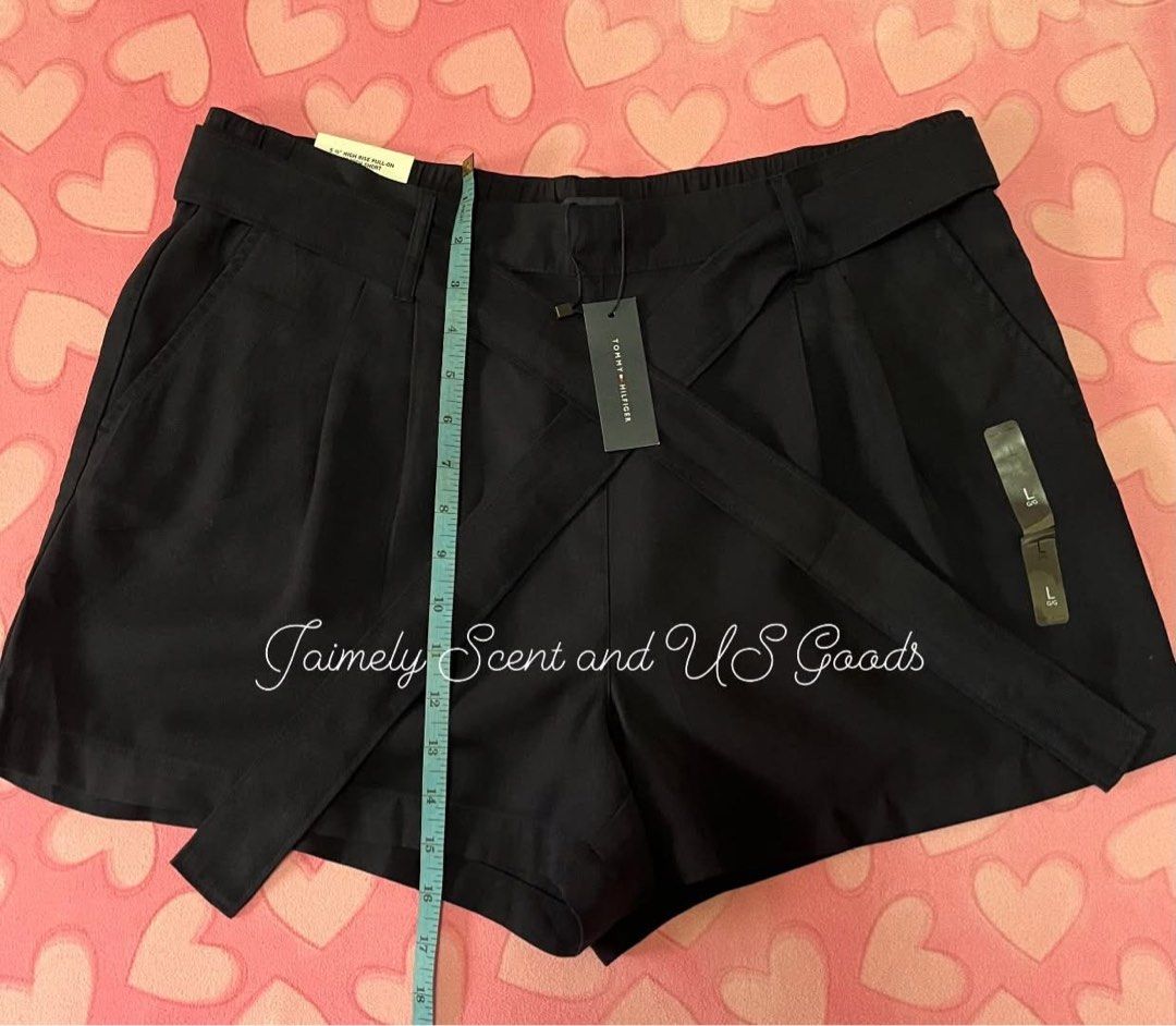 TOMMY HILFIGER FLEX PULL ON SHORT LARGE (Category: Shorts) located in Las Pinas. Submitted by jaimelyscent_ (Listing ID 1468119412, Image 3). Description: TOMMY HILFIGER FLEX HIGH RISE PULL ON SHORT WITH BELT NAVY BLUR ✅LARGE/ 36 WAISTLINE ✅NEW ARRIVAL FROM🇺🇸$64.50 MALL PRICE 📌NOW ON SALE 2150.00 ONLY ✅GRAB IT NOW LIMITED STOCK ONLY.