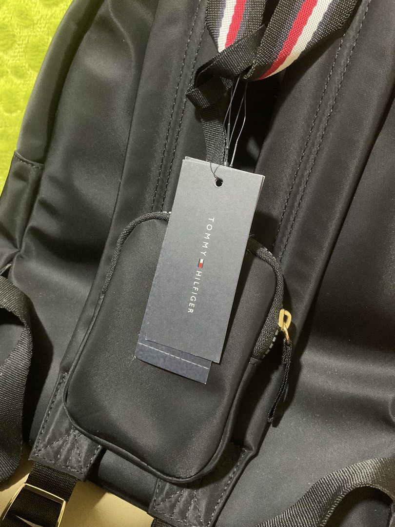 Tommy Hilfiger Medium Backpack with Pouch (Category: Backpacks) located in Manila. Submitted by c.mnl (Listing ID 1468144048, Image 3). Description: Brandnew! Bought in the 🇺🇸 Price in tag: $118 (7k in peso) Rfs: Given as a pasalubong + not into backpacks Loc: Imus, Cavite.