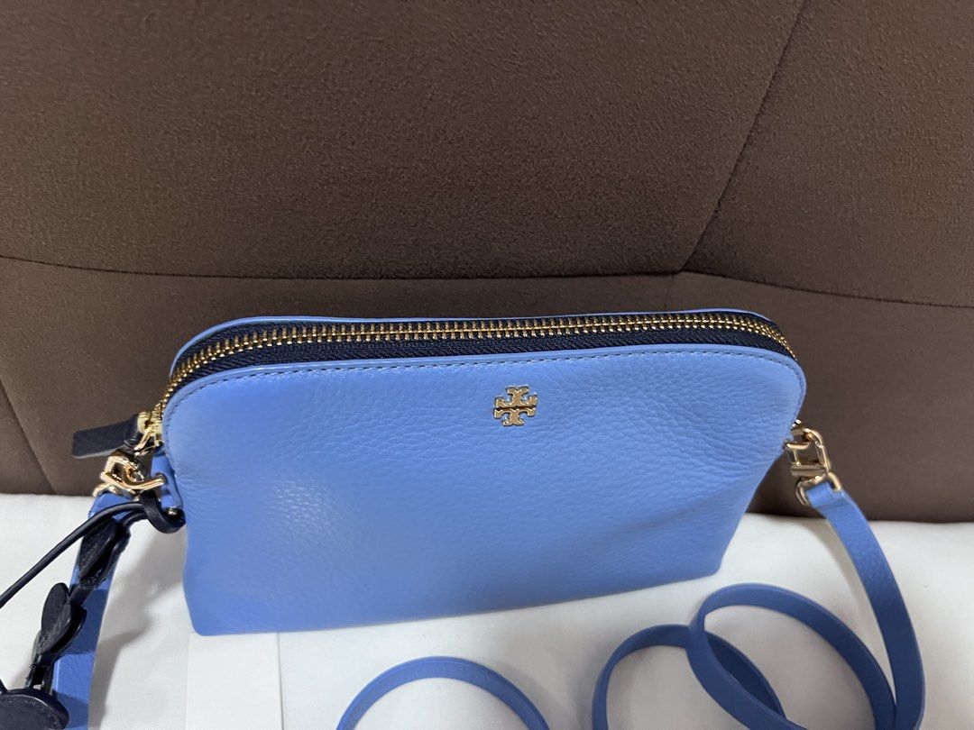 Tory Burch Pebbled bag (Category: Luxury Bags & Wallets) located in Cabanatuan. Submitted by hellorhea (Listing ID 1468216945, Image 3). Description: Pebbled leather texture With heart and bird like pendant on the side With tag seen in the picture .