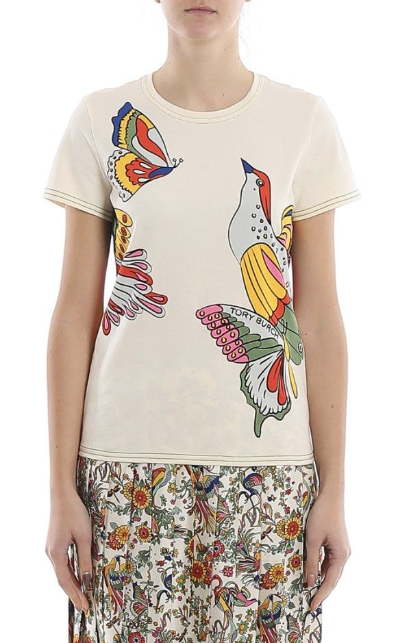 TORY BURCH WOMENS SHIRT (Category: Shirts) located in Kapalong. Submitted by ac_thrift (Listing ID 1468244507, Image 1). Description: TORY BURCH WOMENS SHIRT Size: Small Dimes: W18 x L25 Color rate: 10/10 Condition: Excellent MoP: Gcash Location: Mindanao, Davao del Norte, Kapalong, 8113.