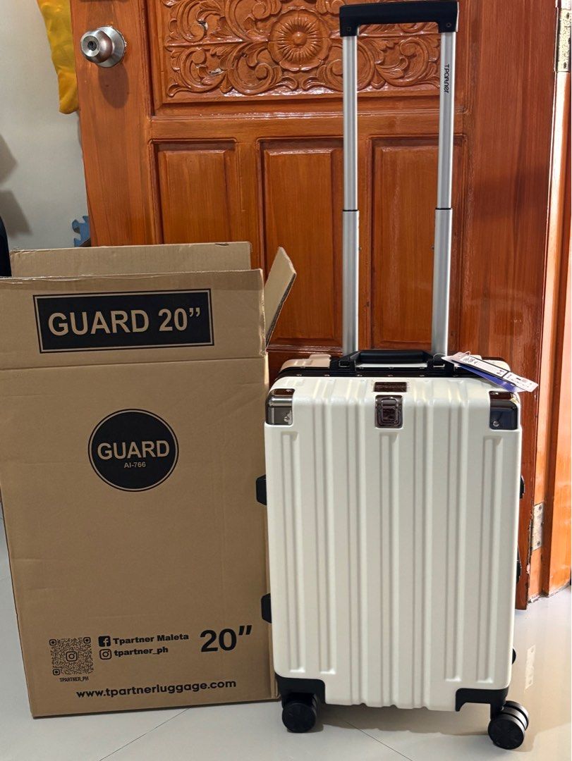 t.partner Guard Series Luggage (Category: Luggage) located in Manila. Submitted by angeliuges097190 (Listing ID 1468130822, Image 1). Description: - Barnd New T.Partner Guard Series White with box .