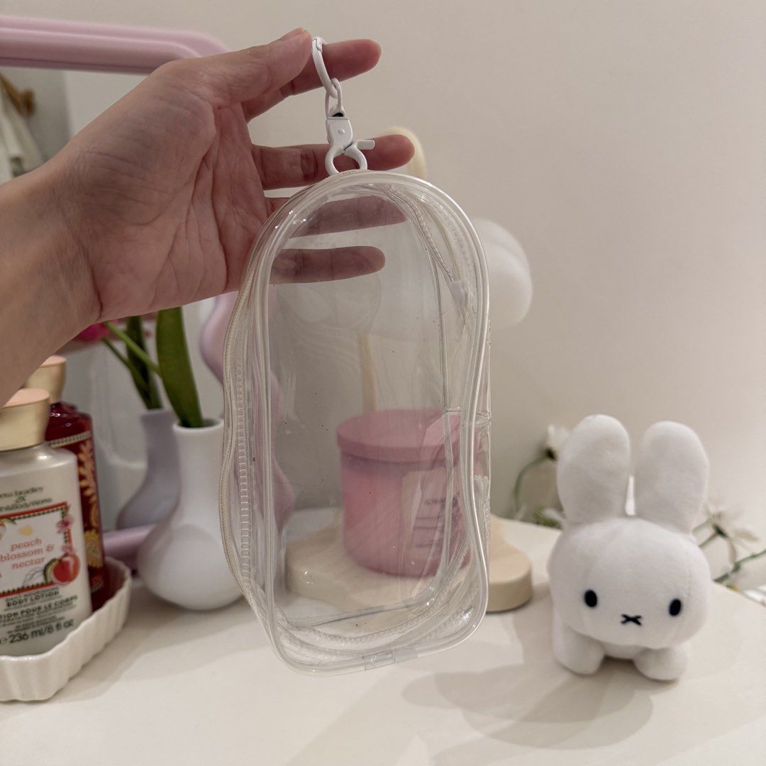 Transparent Pouch for Pendant Plushies or Makeup Preloved (Category: Purses & Pouches) located in San Pedro. Submitted by jellybean.co (Listing ID 1468064373, Image 1). Description: .