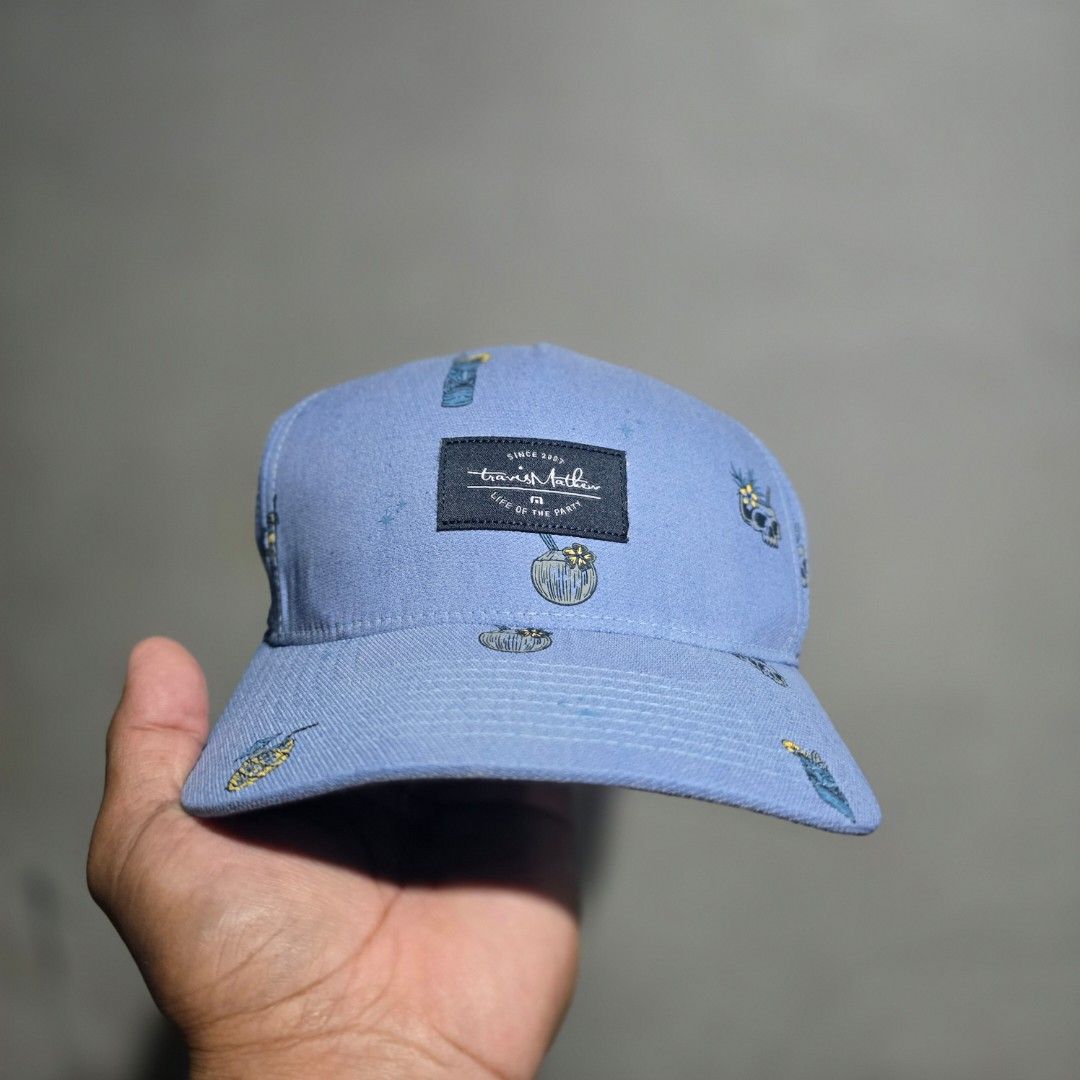 Travis Mathew AOP Fitted Cap (Category: Caps & Hats) located in Quezon City. Submitted by SuotKalyeManila (Listing ID 1468079677, Image 2). Description: Manage your expectations ukay ukay caps po ito at hindi po brand new pero minsan mga flaws pero wearable naman ang presyo po ay depende sa kondisyon ng cap Condition: Excellent Size: Large/ Xlarge on tag Color Rate: 9.5/10 No Issue Laba na po and ready to wear pm for details.
