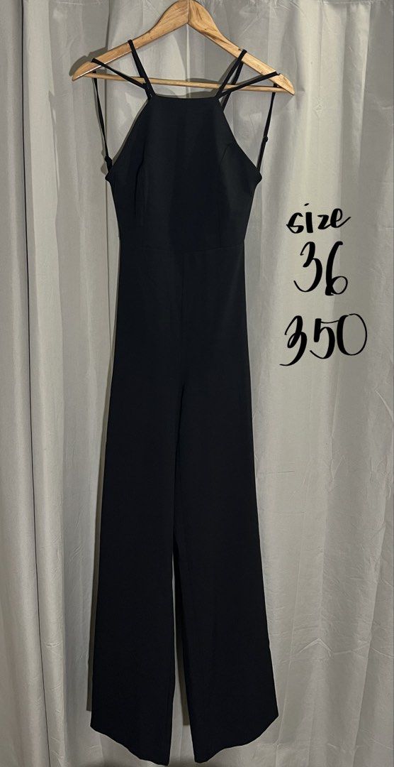 Trendyol Black wide leg jumpsuit (Category: Jumpsuits) located in Las Pinas. Submitted by jilanah (Listing ID 1468208901, Image 1). Description: .