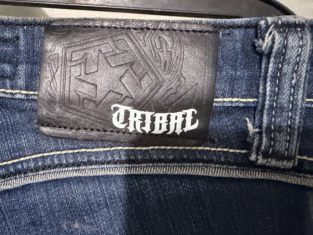 Tribal Jeans (Category: Jeans) located in Manila. Submitted by clothesandcollectibles (Listing ID 1468225886, Image 3). Description: Medium-wash blue denim Tribal jeans. No issue, good as new..