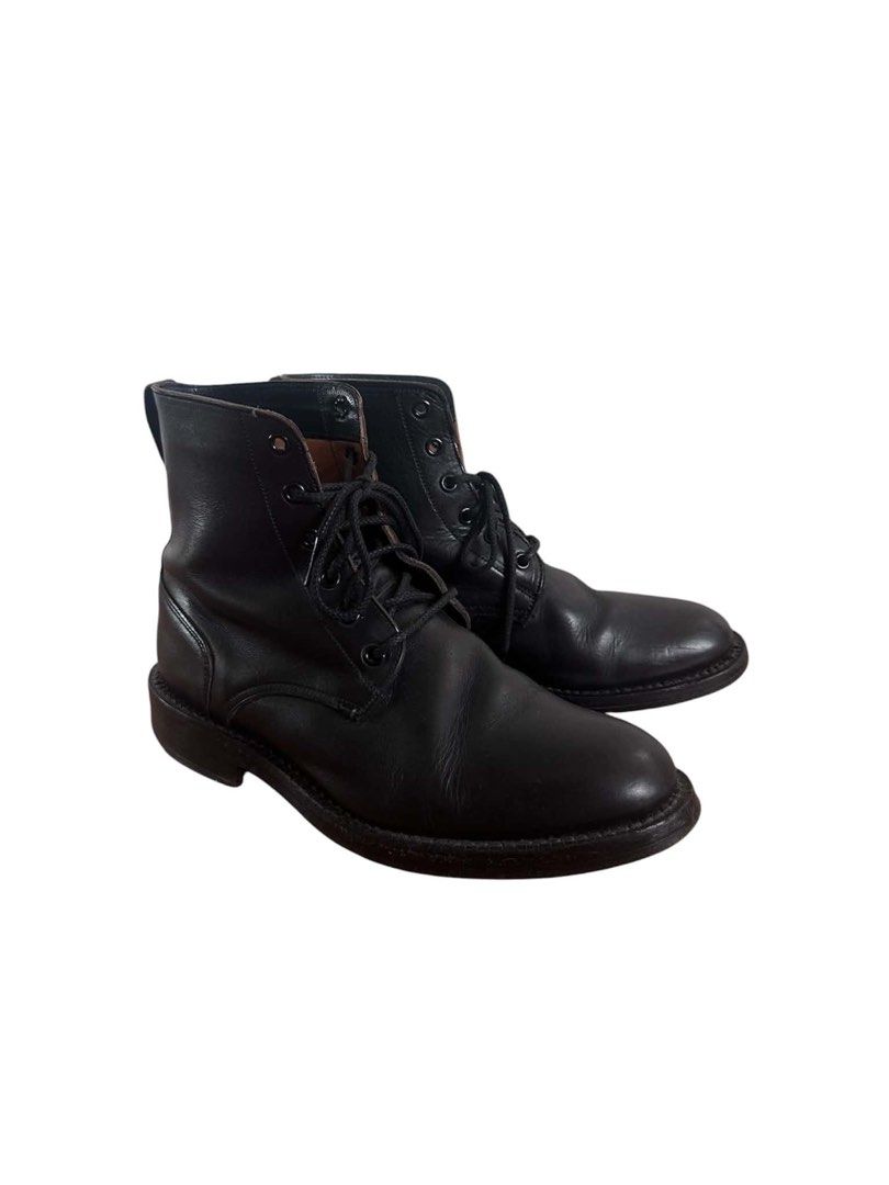 Trickers x Comme Des Garcons Combat Lace up Boots - (Category: Boots) located in Baguio. Submitted by expired_inventory (Listing ID 1468064335, Image 2). Description: Junya Watanabe Trickers x Comme Des Garcons Combat Boot Size 9 shoe height top to heel - 7inches Heel 1.25 inches Outsole 30cm / 11.8 inches Dm for more photos price negotiable.