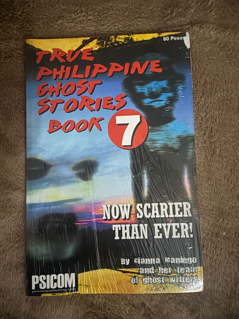True Philippine Ghost Stories Book 7 (Category: Storybooks) located in Manila. Submitted by bellevuebooks (Listing ID 1468262593, Image 1). Description: True Philippine Ghost Stories Book 3. Published by PSICOM. Paperback edition. Filled with spooky local urban legends and creepy encounters. Still wrapped in plastic protection. Classic local horror read..