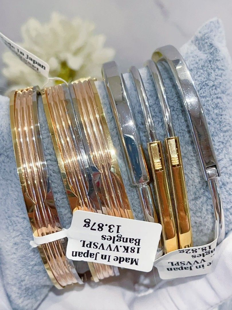 twotone bvl bangles 18k japan gold (Category: Bracelets) located in Manila. Submitted by primejewelry (Listing ID 1468067922, Image 3). Description: .