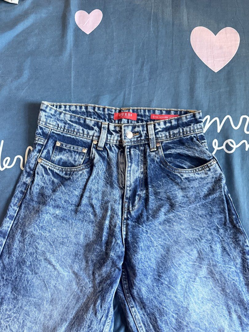 Ultra High Waisted Denim Pants (Category: Jeans) located in Subic. Submitted by esteile30 (Listing ID 1468157159, Image 2). Description: Size 29-30 (fits 28). RFS: Decluttering (Can ship thru lbc/j&t) Olongapo Area; Maxim dev or meet up YBC/SMC.
