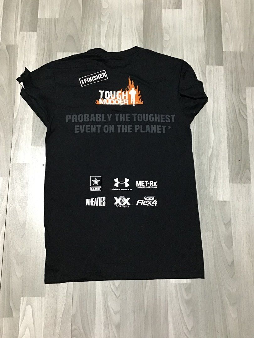 UNDER ARMOUR black tee (Category: Tshirts & Polo Shirts ) located in Davao. Submitted by ljay.thriftedfinds (Listing ID 1468244377, Image 3). Description: .